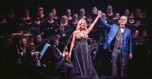 Brisbane Chorale sharing the stage with world-renowned tenor Andrea Bocelli