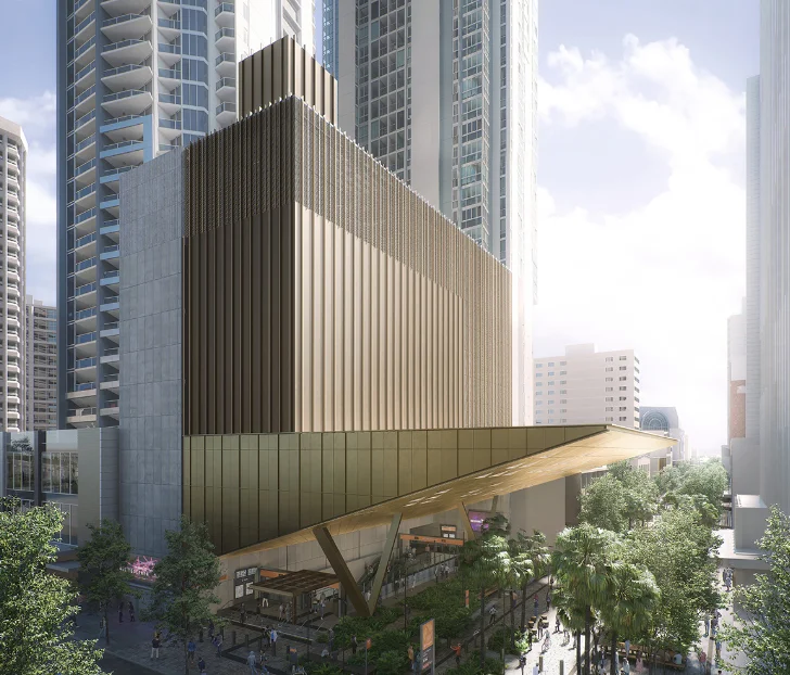 Albert Street station design