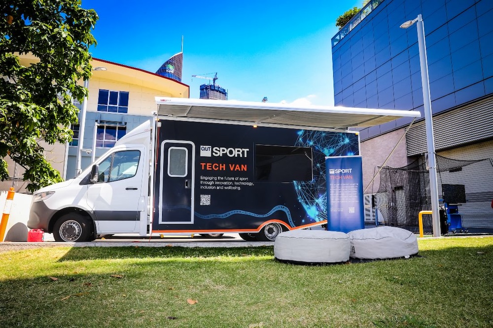QUT Sport tech van