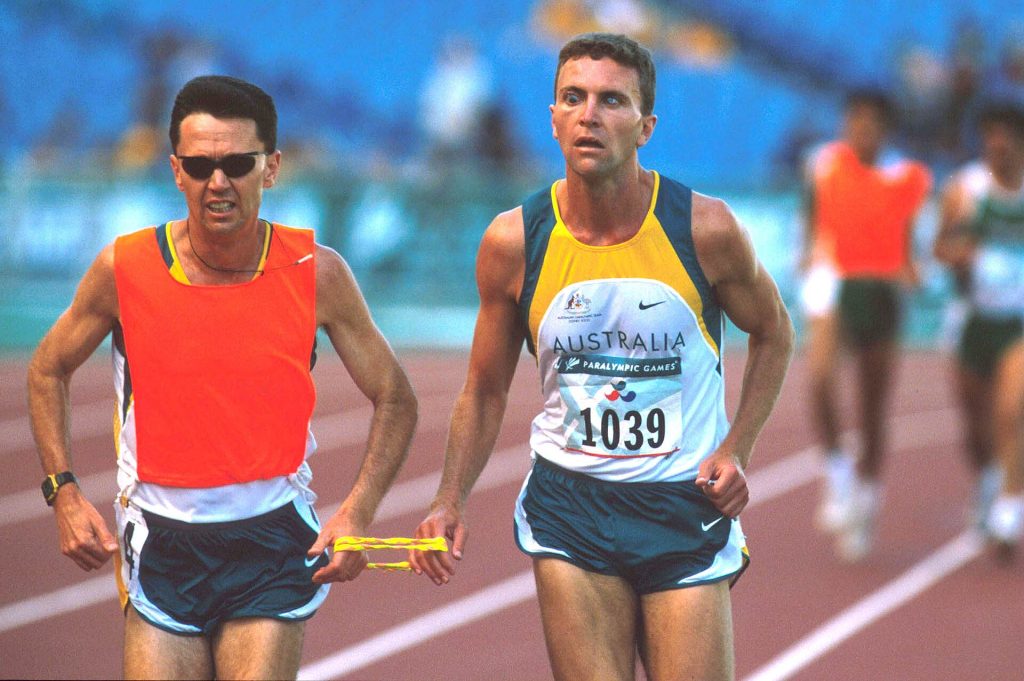Gerrard Gosens competing at the Sydney Olympics